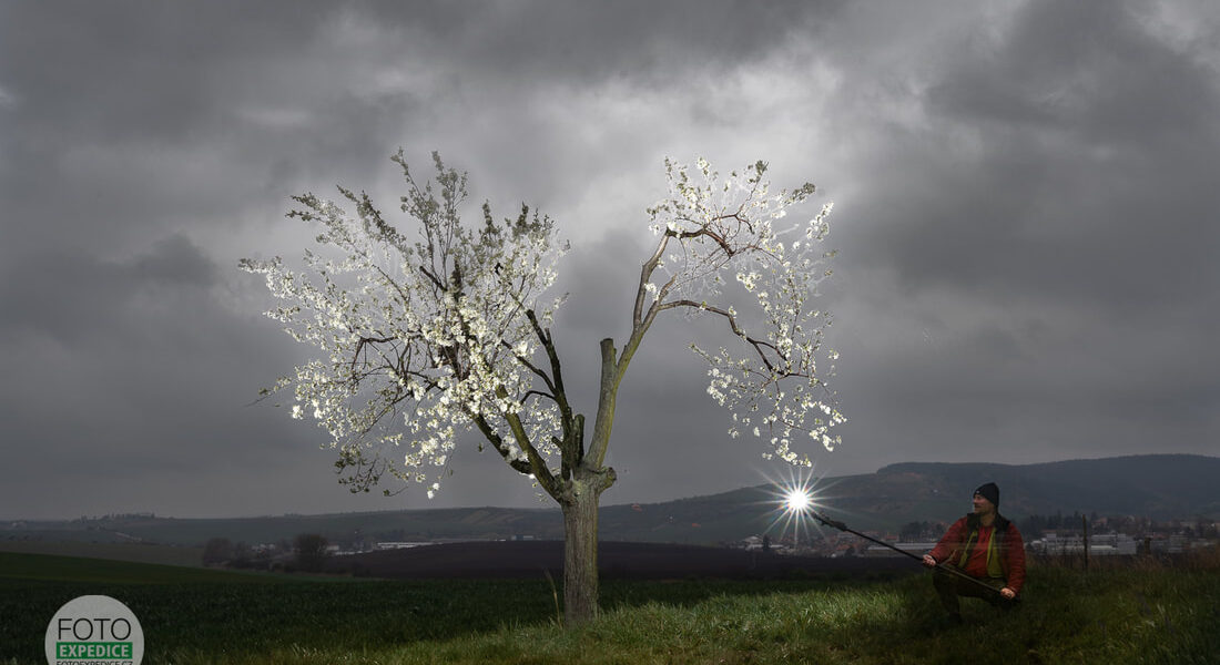 Vícenásobná expozice MOravské Toskánsko