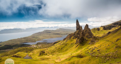 Fotoexpedice Skotsko Man of Storr šedý neutrální filtr a šedý přechodový filtr